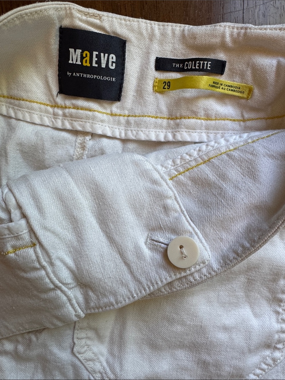 Anthropologie Maeve Colette high-rise shorts - Picture 5 of 8